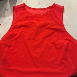 Lululemon sculpt cropped tank